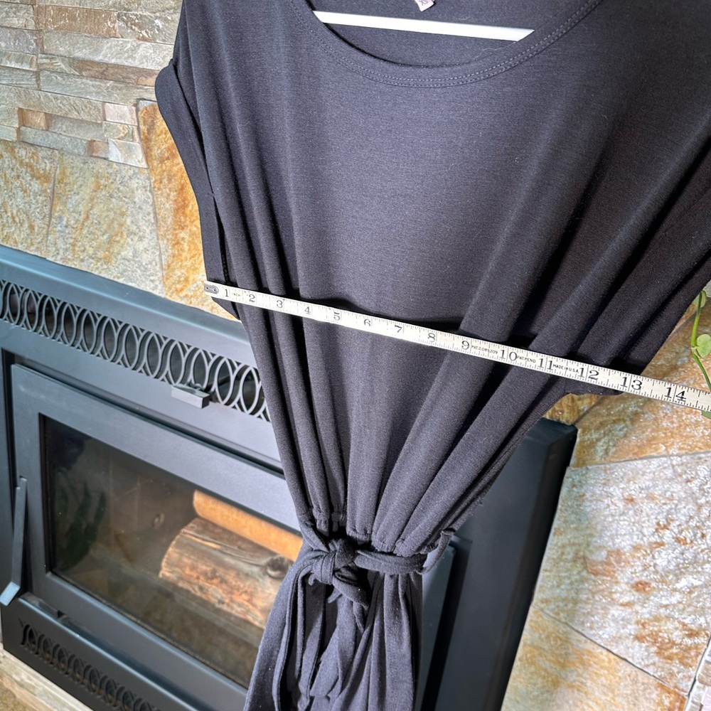 Adorable & SOFT Maurices Dress with Tie & Slit - With Pockets!! - Picture 6 of 8